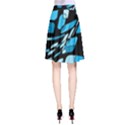 Blue abstraction A-Line Skirt View2