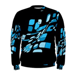 Blue Abstraction Men s Sweatshirt