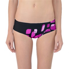 Purple Abstraction Classic Bikini Bottoms by Valentinaart