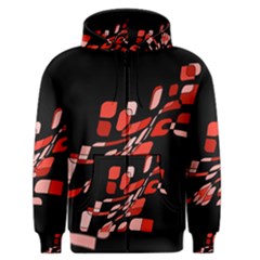 Orange Abstraction Men s Zipper Hoodie