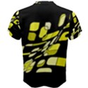 Yellow abstraction Men s Cotton Tee View2