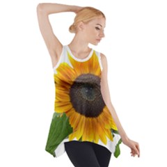 Sunflower Overload Side Drop Tank Tunic