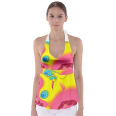 Distinction Babydoll Tankini Top