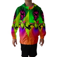 Creation Of Color Hooded Wind Breaker (kids)