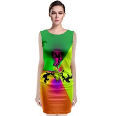 Creation Of Color Classic Sleeveless Midi Dress