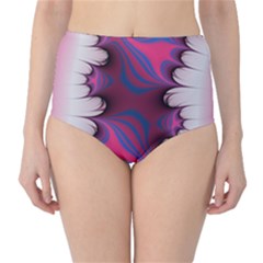 Liquid Roses High-waist Bikini Bottoms by TRENDYcouture