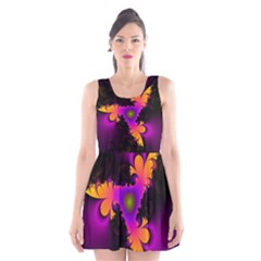 Beginning Scoop Neck Skater Dress