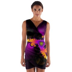 Beginning Wrap Front Bodycon Dress