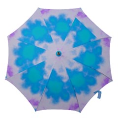 Blue And Purple Clouds Hook Handle Umbrellas (small)