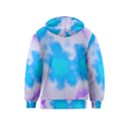 Blue And Purple Clouds Kids  Pullover Hoodie View2