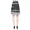 Gray Camouflage A-Line Skirt View2