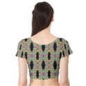 Shape Short Sleeve Crop Top (Tight Fit) View2