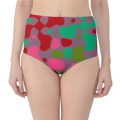 Spots                                                                                High-waist Bikini Bottoms