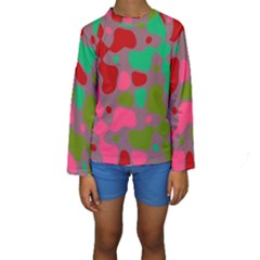 Spots                                                                                 Kid s Long Sleeve Swimwear