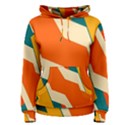 Shapes in retro colors                                                                                  Women s Pullover Hoodie View1