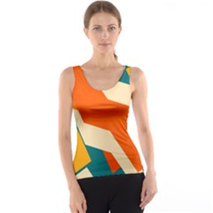 Shapes In Retro Colors                                                                                  Tank Top