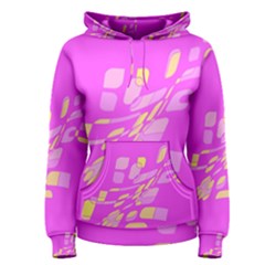 Pink Abstraction Women s Pullover Hoodie