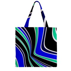 Colors Of 70 s Zipper Grocery Tote Bag