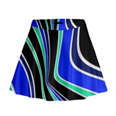 Colors Of 70 s Mini Flare Skirt