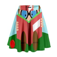 Brainiac High Waist Skirt