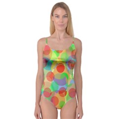 Colorful Circles Camisole Leotard  by Valentinaart