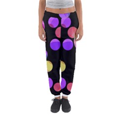 Colorful Decorative Circles Women s Jogger Sweatpants by Valentinaart