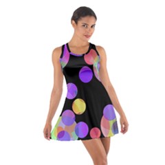 Colorful Decorative Circles Racerback Dresses by Valentinaart