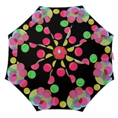 Colorful Decorative Circles Straight Umbrellas