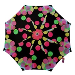 Colorful Decorative Circles Hook Handle Umbrellas (medium)