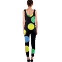 Yellow circles OnePiece Catsuit View2