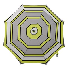 Yellow And Gray Lines Hook Handle Umbrellas (medium)