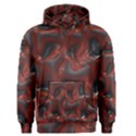 Red grey 3d design                                                                                    Men s Pullover Hoodie View1