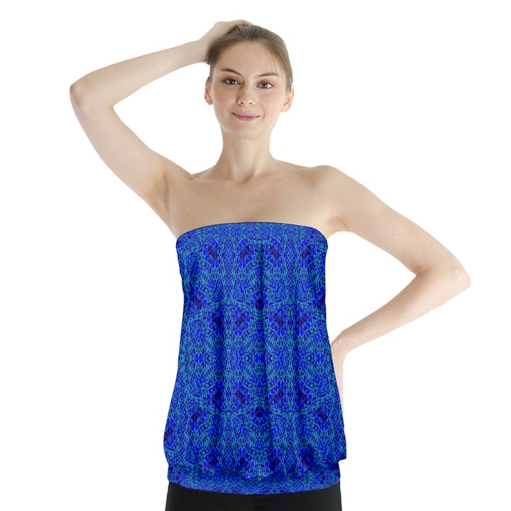 OCEAN SPARK Strapless Top