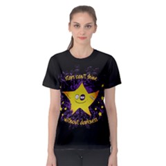 Stars Can t Shine Without Darkness Women s Sport Mesh Tee