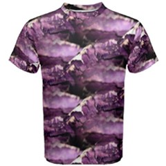 Natural Purple Haze Men s Cotton Tee by UniqueCre8ions