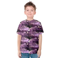 Natural Purple Haze Kid s Cotton Tee