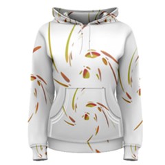 Orange Twist Women s Pullover Hoodie by Valentinaart