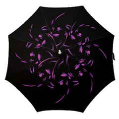 Purple Twist Straight Umbrellas