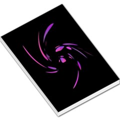 Purple Twist Large Memo Pads