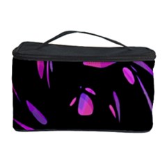 Purple Twist Cosmetic Storage Case by Valentinaart