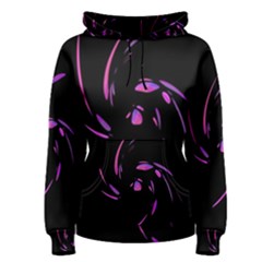 Purple Twist Women s Pullover Hoodie by Valentinaart