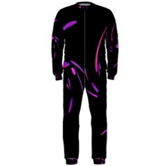 Purple Twist Onepiece Jumpsuit (men)  by Valentinaart