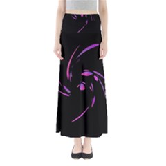 Purple Twist Maxi Skirts