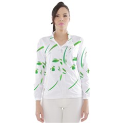 Green Twist Wind Breaker (women) by Valentinaart