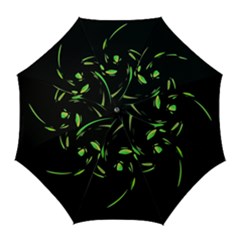 Green Twist Golf Umbrellas