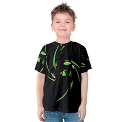 Green Twist Kid s Cotton Tee