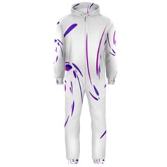 Purple Twist Hooded Jumpsuit (men)  by Valentinaart