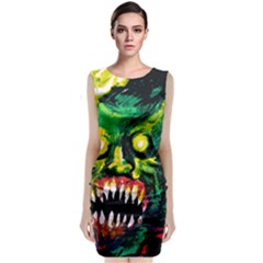 Horrific Terrific Nightmare Sleeveless Midi Dress by sevendayswonder