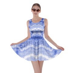 Tie Dye Indigo Skater Dress by olgart