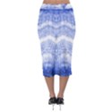 Tie Dye Indigo Midi Pencil Skirt View2